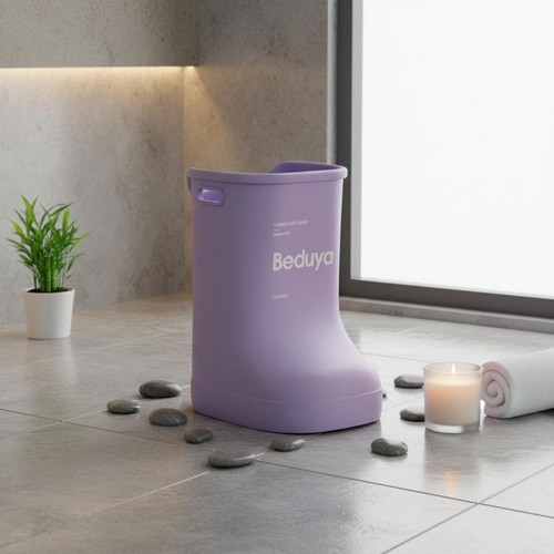 Foldable foot soaking - foot,