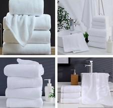 Large White Bath Towel Thick