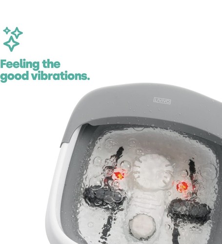 Foot spa with heat - spa, bubbles