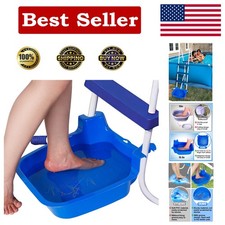 Versatile Pool Foot Bath with